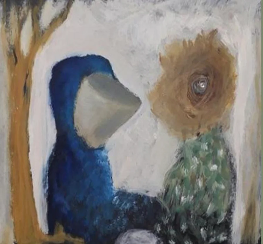 Dentro de, acrílico, 120x60 cm, 2012
